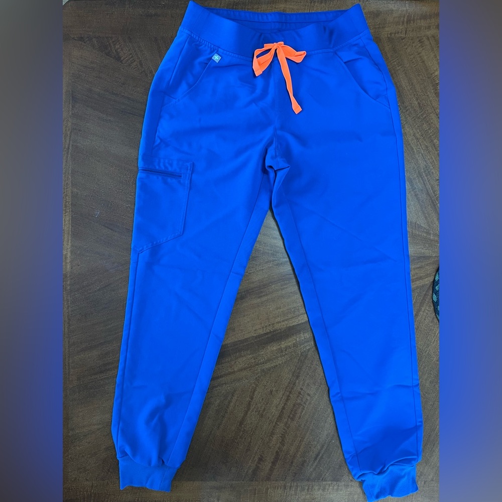 Figs Women’s Winning Blue Zamora™ - Jogger Scrub Pants - S / Winning Blue